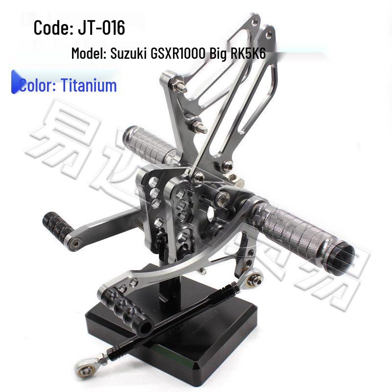 Modified Raised Foot Peg & Shift Lever Bracket for Suzuki GSXR1000 K5 K6
Modified Raised Foot Peg & Shift Lever Bracket for Suzuki GSXR1000 K5 K6