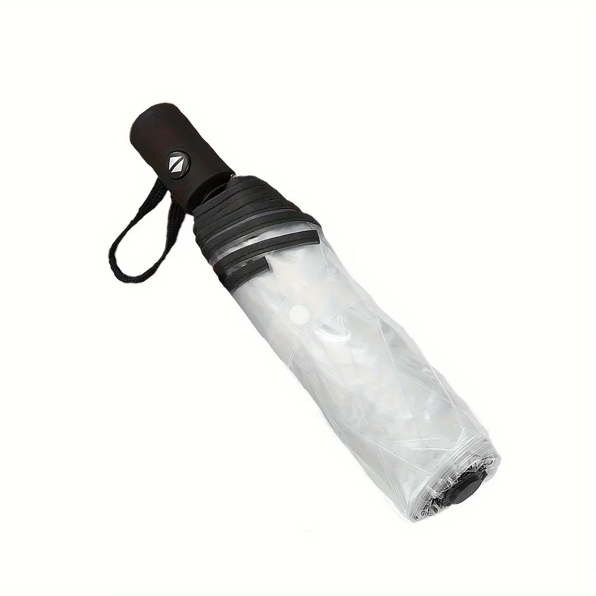 1pc-Transparent Umbrella Folding Automatic Opening and Closing Umbrella Forest Triple Fold Student Sunshine Umbrella Iron&8K чорний
1pc-Transparent Umbrella Folding Automatic Opening and Closing Umbrella Forest Triple Fold Student Sunshine Umbrella Iron&8K чорний