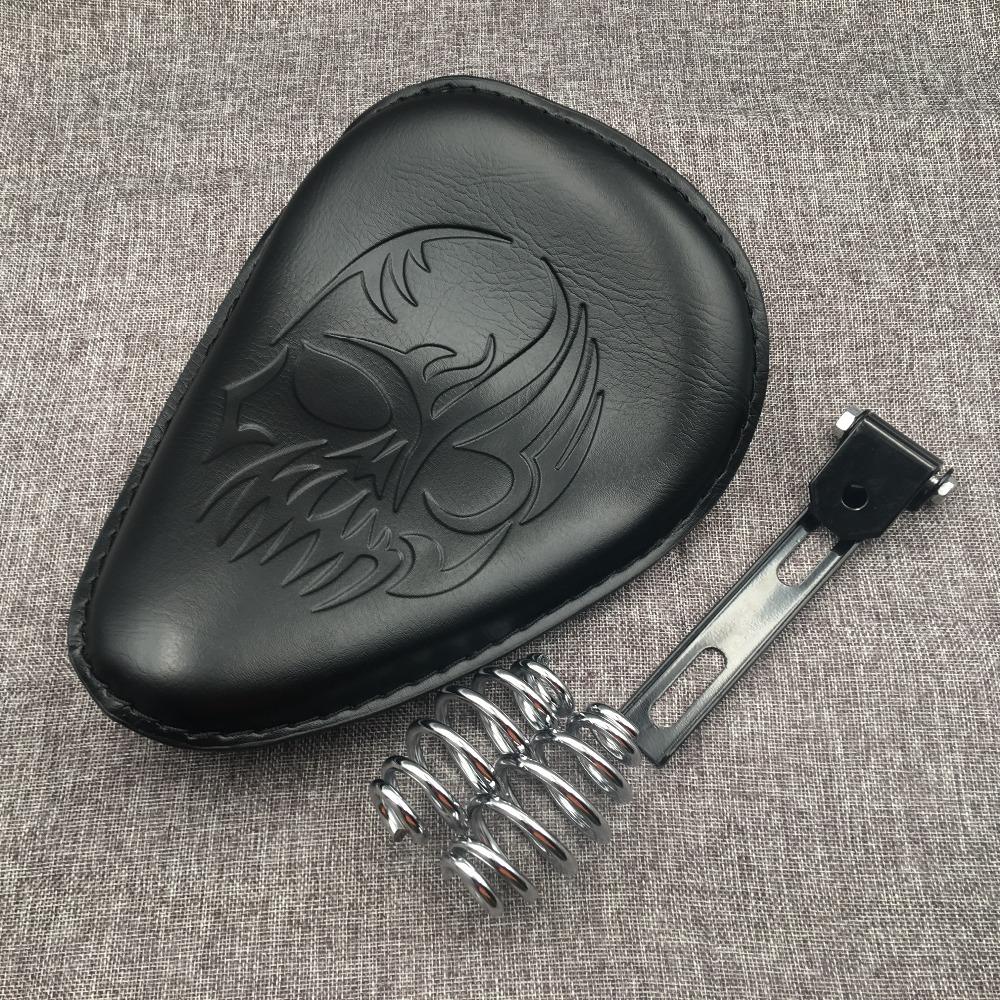 Motorcycle Black 3 Spring bracket Skull Solo Seat for Harley Sportster XL Yamaha Honda Suzuki Chopper Custom cafe racer
Motorcycle Black 3 Spring bracket Skull Solo Seat for Harley Sportster XL Yamaha Honda Suzuki Chopper Custom cafe racer