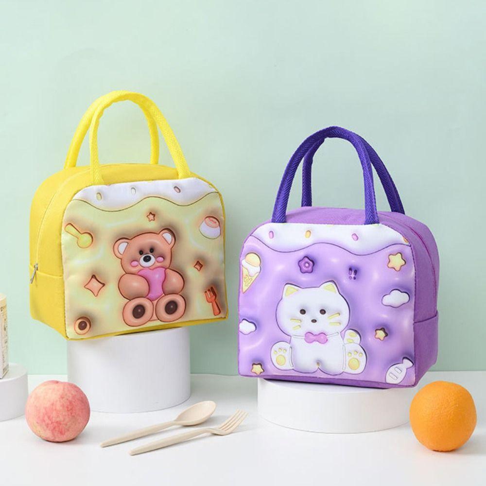 Thickened 3D Pattern Lunch Box Bag Foil Insulation Children Picnic Bag Dog Cartoon Animal Bag Kids
Thickened 3D Pattern Lunch Box Bag Foil Insulation Children Picnic Bag Dog Cartoon Animal Bag Kids