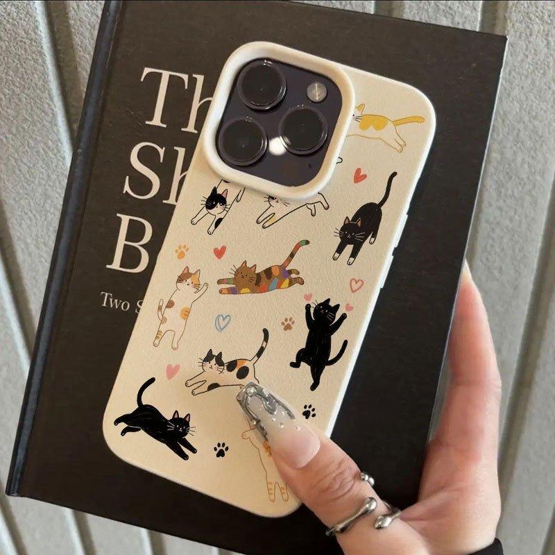 Cute Cartoon Cat Paw Heart Pattern Design Protective Cover for iPhone 17 16 15 14 13 12 11 16E Series Pro Max Plus iphone 13 Pro
Cute Cartoon Cat Paw Heart Pattern Design Protective Cover for iPhone 17 16 15 14 13 12 11 16E Series Pro Max Plus iphone 13 Pro