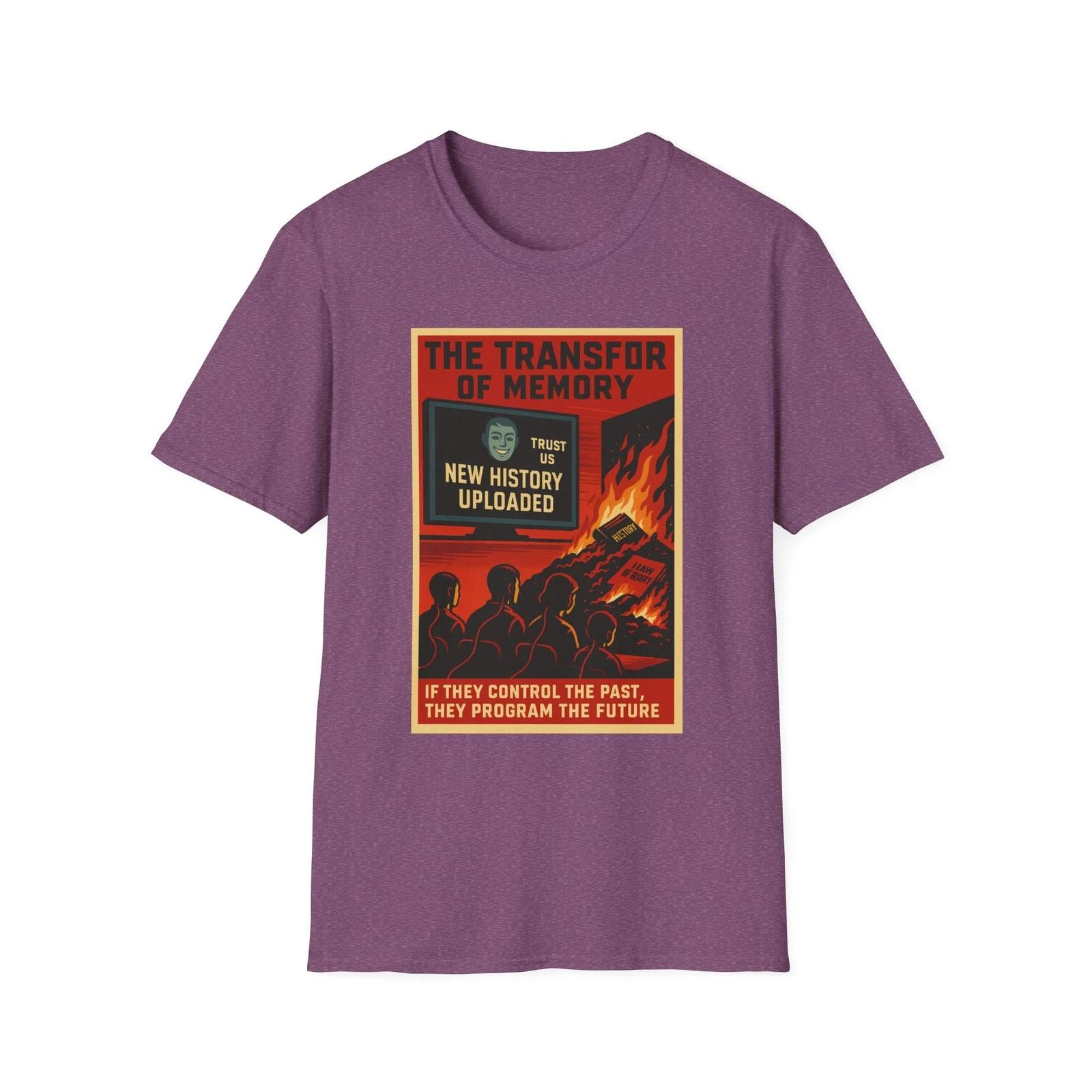 The Transfer of Memory, Rewritten History Tee, Anti-Censorship Patriotic Top XL
The Transfer of Memory, Rewritten History Tee, Anti-Censorship Patriotic Top XL