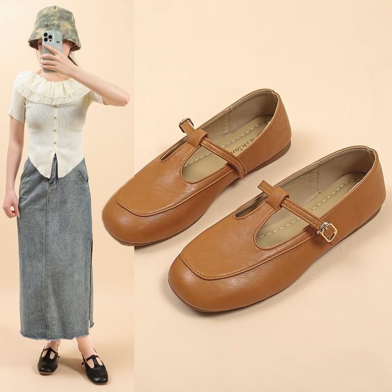 Fashion Shallow Single Shoes, 2025 Spring New Casual and Versatile Women s Shoes, Flat and Lightweight T-buckle Mary Jane Shoes 40
Fashion Shallow Single Shoes, 2025 Spring New Casual and Versatile Women s Shoes, Flat and Lightweight T-buckle Mary Jane Shoes 40