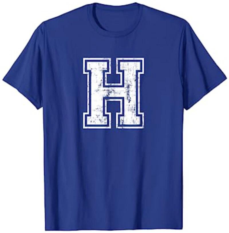Varsity A To Z Alphabet Letter Initial Uppercase Distressed Font Sports Team Tee XL
Varsity A To Z Alphabet Letter Initial Uppercase Distressed Font Sports Team Tee XL