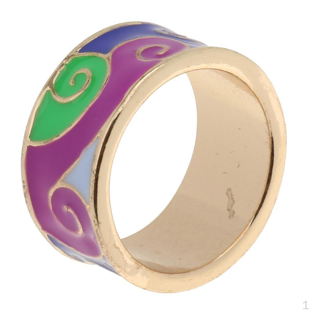 9mm Gold Plated Alloy Rings Men/Women s Wedding Band Colorful Enamel Size 7 7
9mm Gold Plated Alloy Rings Men/Women s Wedding Band Colorful Enamel Size 7 7