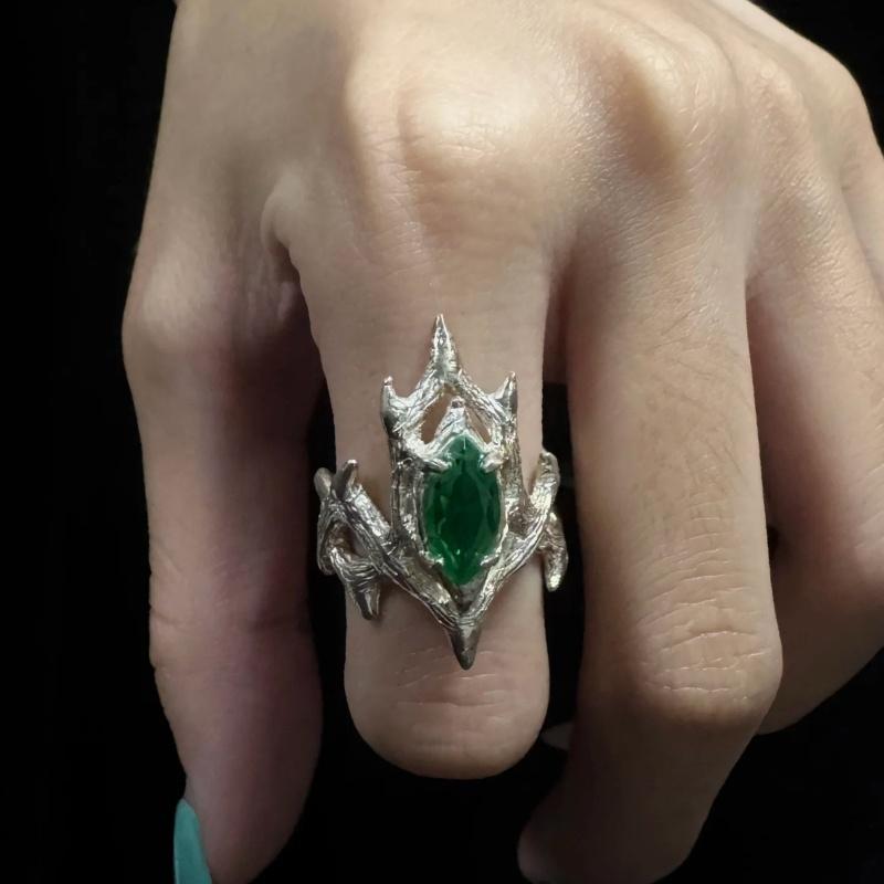 Fashion Accessories Green Crystal Wrap Around Ring Copper Color Nature Inspired Fine Zircon For Women Adjustable resizable зелёный
Fashion Accessories Green Crystal Wrap Around Ring Copper Color Nature Inspired Fine Zircon For Women Adjustable resizable зелёный