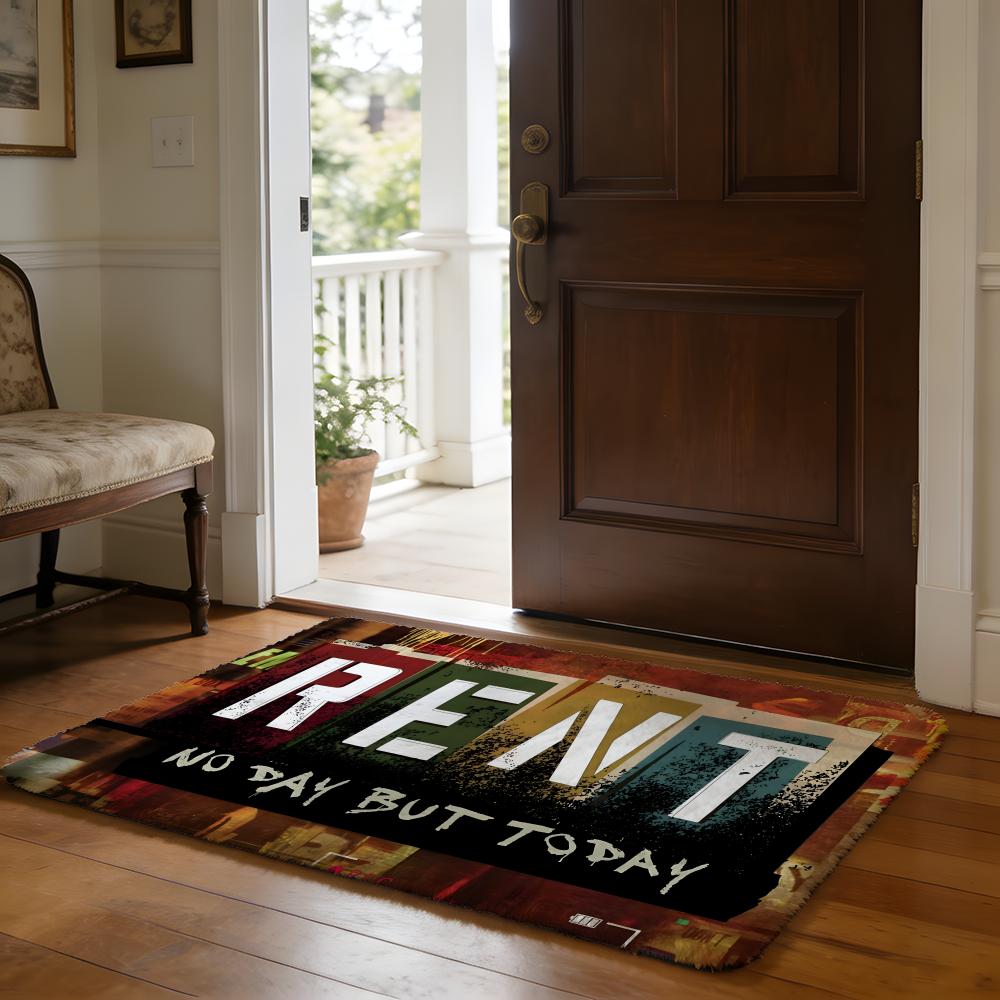 Floor Mat Soft Flannel Rug Non-Slip Absorbent Mat for Bathroom Bedroom Home Decor Rock Musical Rent 50x80cm
Floor Mat Soft Flannel Rug Non-Slip Absorbent Mat for Bathroom Bedroom Home Decor Rock Musical Rent 50x80cm