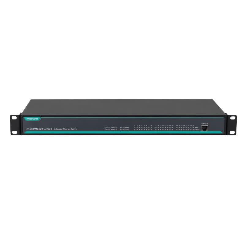 Maiwei 26-Port 100M Managed Industrial Ethernet Switch
Maiwei 26-Port 100M Managed Industrial Ethernet Switch