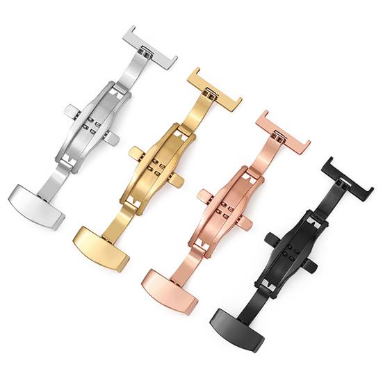 Застежка ремешка для часов 18/20 мм, автоматическая, простая установка, пряжка из нержавеющей стали с двойным щелчком и бабочкой для повседневного ношения
Застежка ремешка для часов 18/20 мм, автоматическая, простая установка, пряжка из нержавеющей стали с двойным щелчком и бабочкой для повседневного ношения