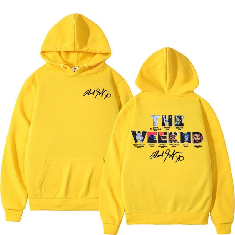 The Weeknd Hoodies Graphic Printed Sweatshirts Casual Long Sleeve Tops for Men Women XXS
The Weeknd Hoodies Graphic Printed Sweatshirts Casual Long Sleeve Tops for Men Women XXS