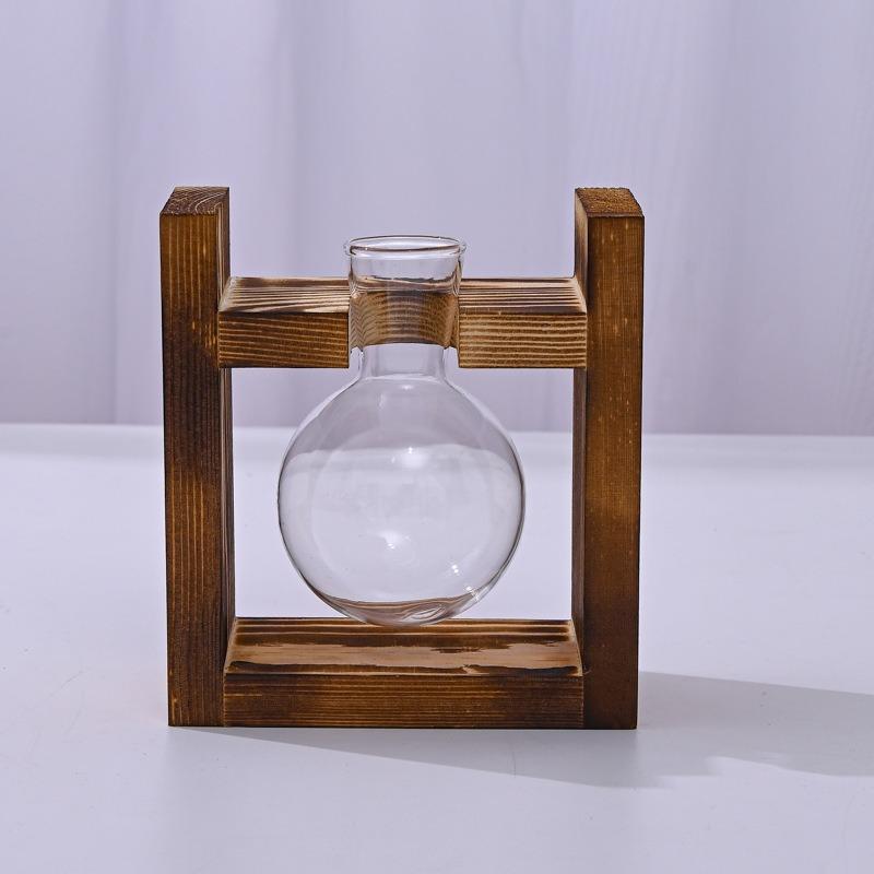 Creative Wooden Frame Hydroponic Small Vase, Green Ivy Plant, Glass Bottle Container, Home Living Room, Office Desk Decoration
Creative Wooden Frame Hydroponic Small Vase, Green Ivy Plant, Glass Bottle Container, Home Living Room, Office Desk Decoration