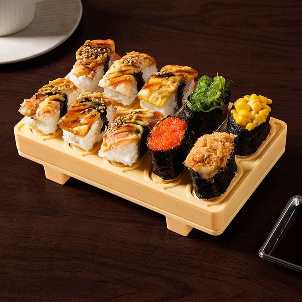 Plastic Kimbap Sushi Rolls Mold Anti-stick Cake Roll Mold New Sushi Making Tools жовтий
Plastic Kimbap Sushi Rolls Mold Anti-stick Cake Roll Mold New Sushi Making Tools жовтий