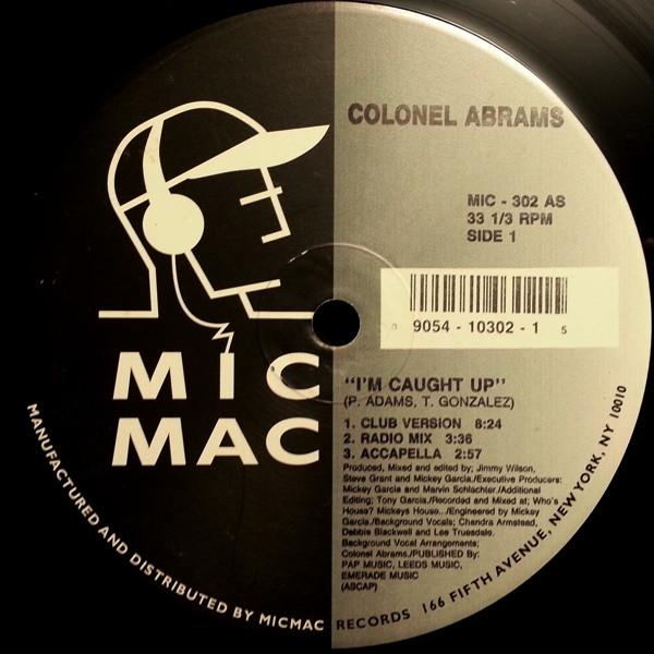 12-дюймовая пластинка COLONEL ABRAMS - I m Caught Up MIC302BS MICMAC 1993 US Танцевальная и Электронная Б/У
12-дюймовая пластинка COLONEL ABRAMS - I m Caught Up MIC302BS MICMAC 1993 US Танцевальная и Электронная Б/У