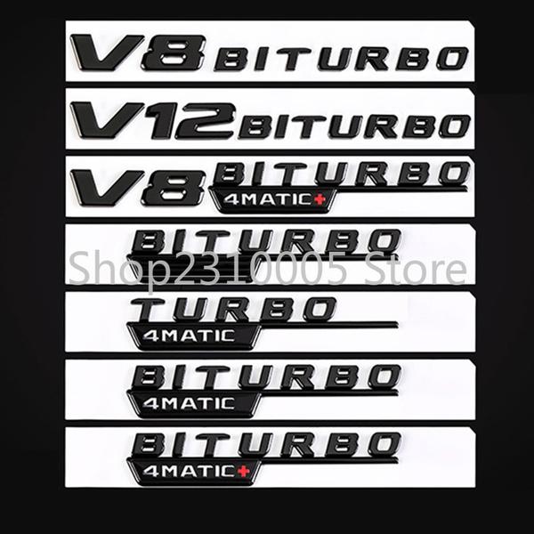 1 пара TURBO 4MATIC BITURBO 4MATIC + Plus эмблема на крыло, значки для TURBO BITURBO AMG, глянцевый черный 2016+
1 пара TURBO 4MATIC BITURBO 4MATIC + Plus эмблема на крыло, значки для TURBO BITURBO AMG, глянцевый черный 2016+