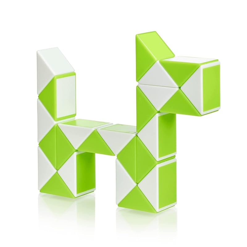 magic snake Magic Snake 24Part magician stress relief Brain education brain training intelligence games Cube 3D puzzle JellyCube (grain white)
magic snake Magic Snake 24Part magician stress relief Brain education brain training intelligence games Cube 3D puzzle JellyCube (grain white)