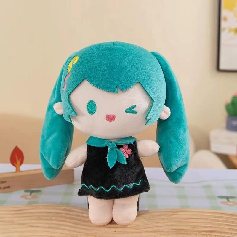 Fufu Hatsune Miku Plush Toy Cartoon Fill Doll Appease Accompany Gift Pillow 22cm/8.66in темно-синього кольору
Fufu Hatsune Miku Plush Toy Cartoon Fill Doll Appease Accompany Gift Pillow 22cm/8.66in темно-синього кольору