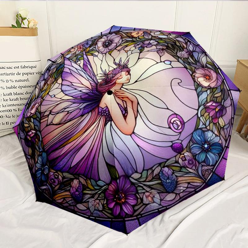 Stained Glass Fairy 8-Frame for Travel, camping, Casual Lightweight Portable Umbrella, Essential for every family Holidays Birthday Gift
Stained Glass Fairy 8-Frame for Travel, camping, Casual Lightweight Portable Umbrella, Essential for every family Holidays Birthday Gift