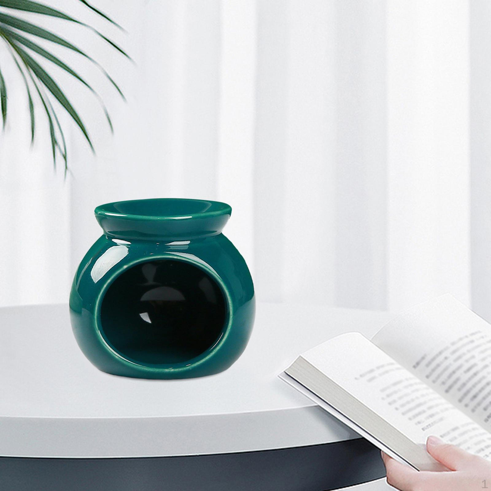 Керамическая масляная горелка для ароматерапии для релаксации и медитации зелёный
Керамическая масляная горелка для ароматерапии для релаксации и медитации зелёный