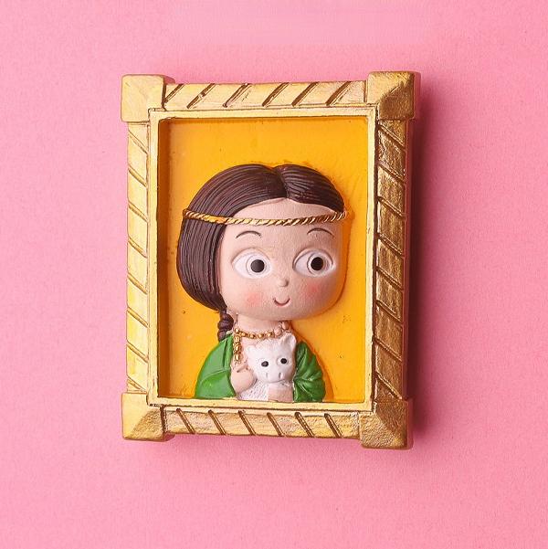 Mini Cute Cartoon World Famous Paintings Fridge Magnets Cute Van Gogh Girl With Pearl Earring Magnetic Stickers for Blackboard
Mini Cute Cartoon World Famous Paintings Fridge Magnets Cute Van Gogh Girl With Pearl Earring Magnetic Stickers for Blackboard