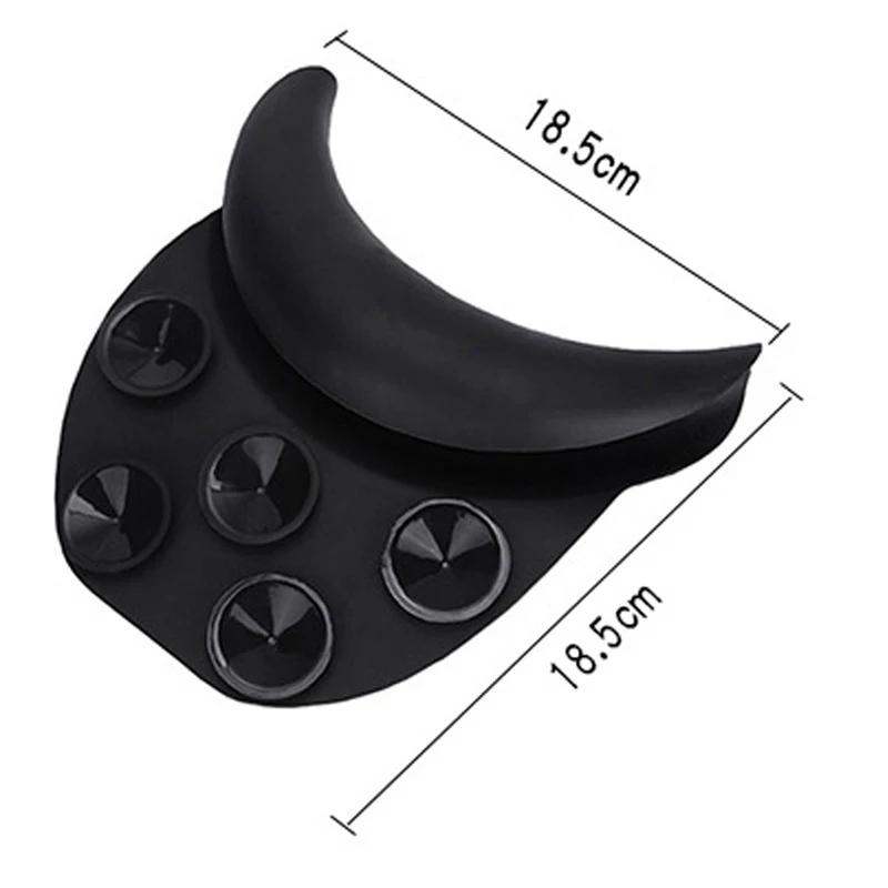 Hair Salon Silicone Shampoo Pillow Shoulder Neck Rest Non-slip Pad with Suction Cups Neck Support Beauty Salon Accessories чорний
Hair Salon Silicone Shampoo Pillow Shoulder Neck Rest Non-slip Pad with Suction Cups Neck Support Beauty Salon Accessories чорний