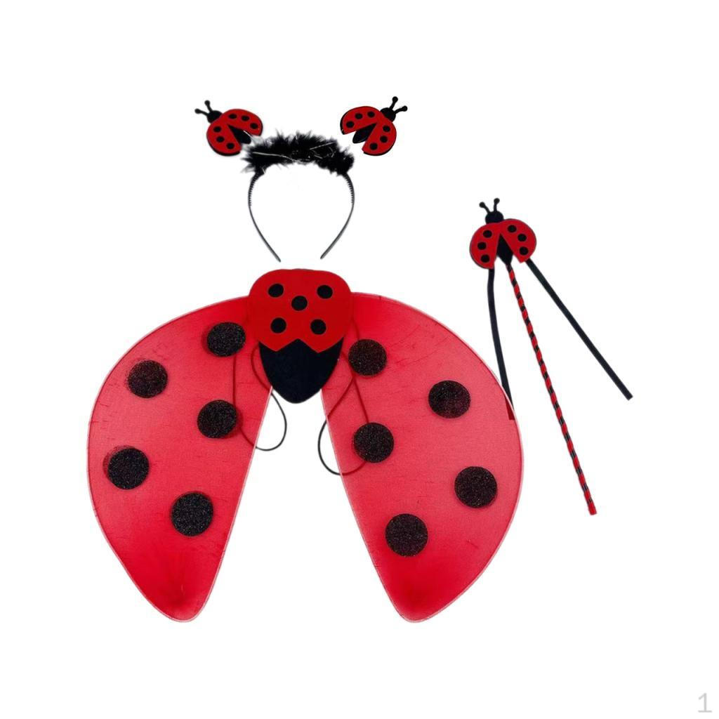 Набор костюмов животных для детских праздников и мероприятий 3pcs ladybug
Набор костюмов животных для детских праздников и мероприятий 3pcs ladybug