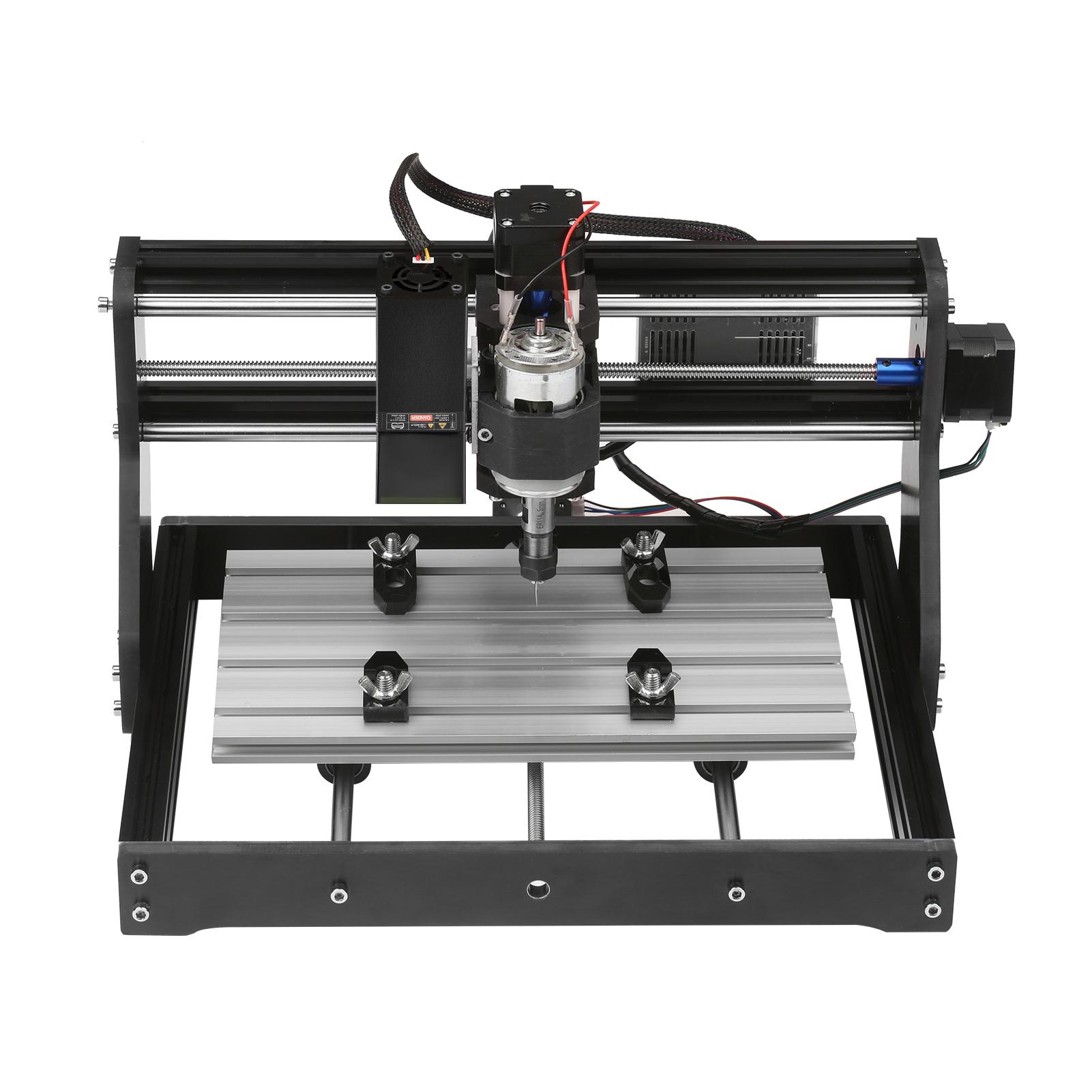 CNC 30*18 Pro Router Kit GRBL Control 3 Axis with with Offline Controller Plastic Acrylic PCB PVC US Plug & 80W Laser Module чорний
CNC 30*18 Pro Router Kit GRBL Control 3 Axis with with Offline Controller Plastic Acrylic PCB PVC US Plug & 80W Laser Module чорний