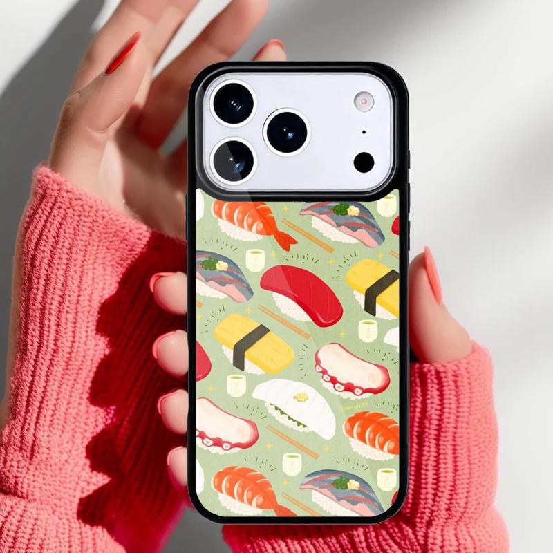Japanese cuisine Sushi food Phone Case for iPhone 17 16 15 14 13 Pro Max Back Cover for 12 11 Pro Coque iPhone 12
Japanese cuisine Sushi food Phone Case for iPhone 17 16 15 14 13 Pro Max Back Cover for 12 11 Pro Coque iPhone 12
