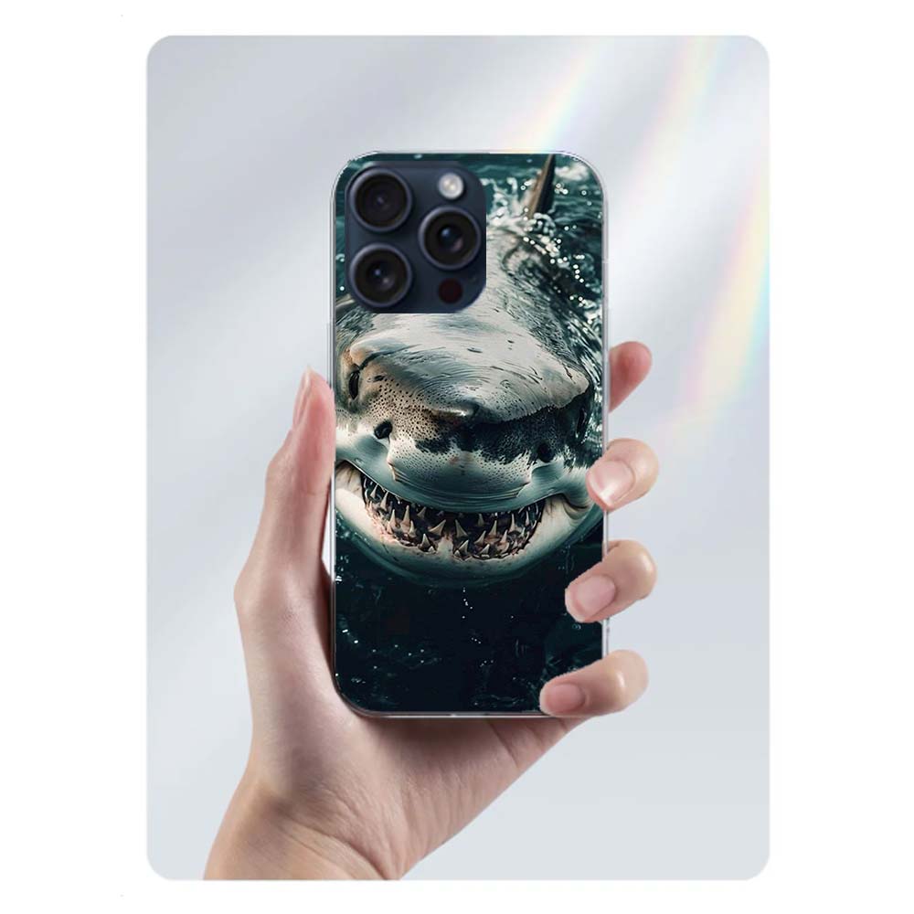 The Mouth of the Deep Sea Evil Shark Clear Phone Case For Iphone 17 Air 16 Pro Max 15 Pro 14 Plus 17E 16E 11 13 12 Mini Cover Ca iPhone 7(8)SE
The Mouth of the Deep Sea Evil Shark Clear Phone Case For Iphone 17 Air 16 Pro Max 15 Pro 14 Plus 17E 16E 11 13 12 Mini Cover Ca iPhone 7(8)SE
