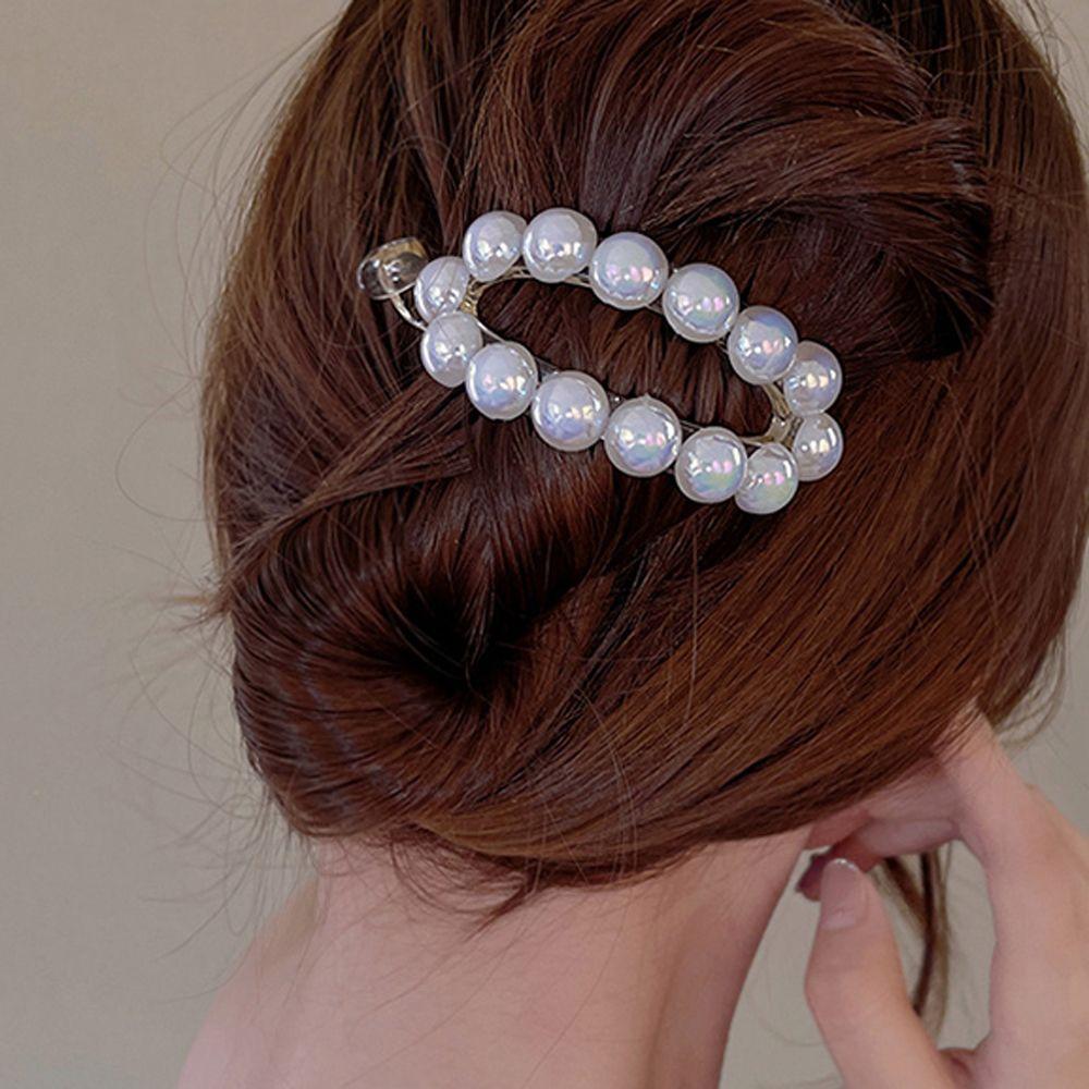 Lovely Temperament Back Of Head Retro Elegant Shark Clip Korean Style Hair Clip Girls Hairpin Pearl
Lovely Temperament Back Of Head Retro Elegant Shark Clip Korean Style Hair Clip Girls Hairpin Pearl