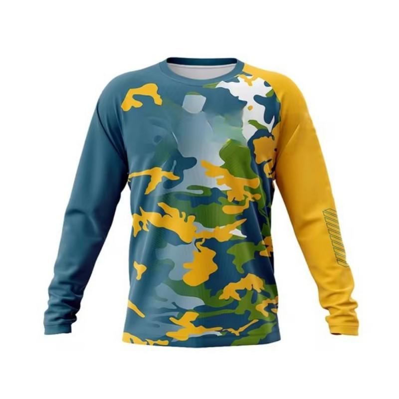 Camouflage Fishing Suit Long-sleeved T-shirt Outdoor Sports Quick-drying Breathable Ultraviolet-proof 6XL
Camouflage Fishing Suit Long-sleeved T-shirt Outdoor Sports Quick-drying Breathable Ultraviolet-proof 6XL