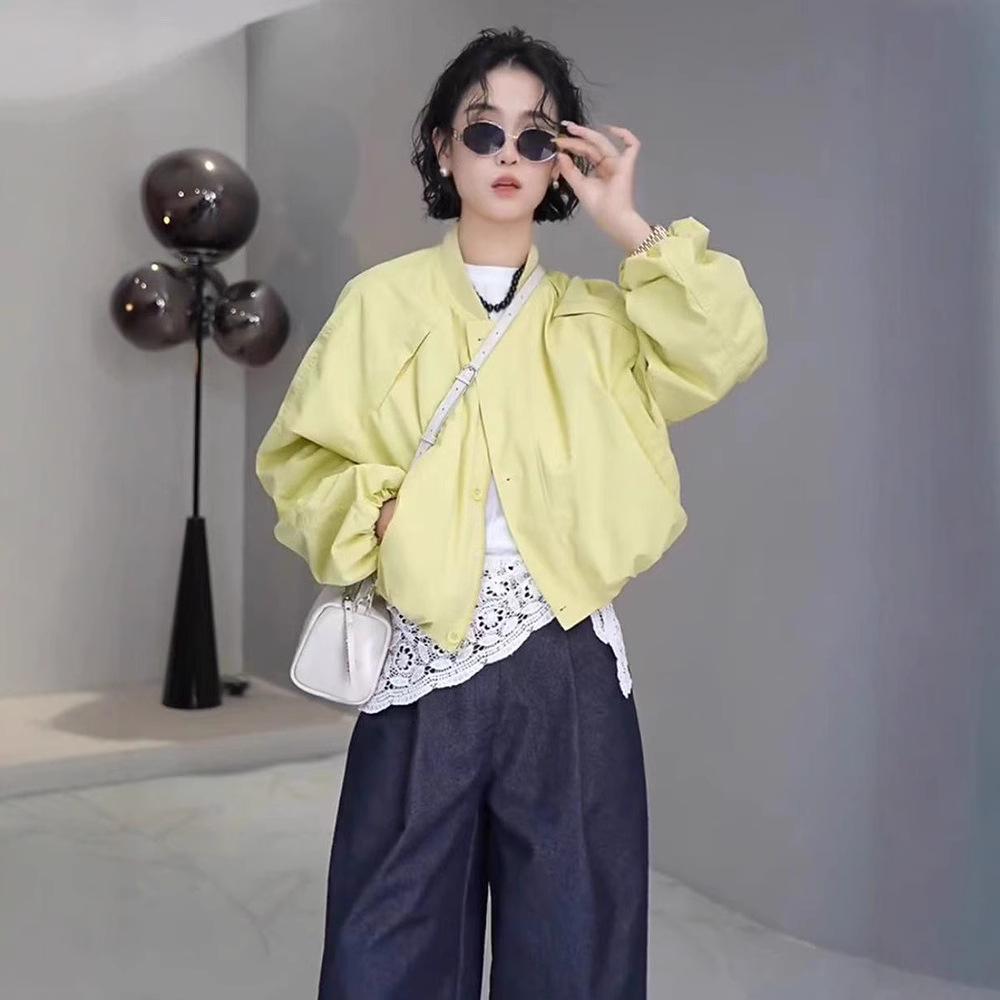 Women s Korean Style Side Zipper Short Jacket - Spring 2025 Casual Petite Baseball Uniform Top XL чорний
Women s Korean Style Side Zipper Short Jacket - Spring 2025 Casual Petite Baseball Uniform Top XL чорний