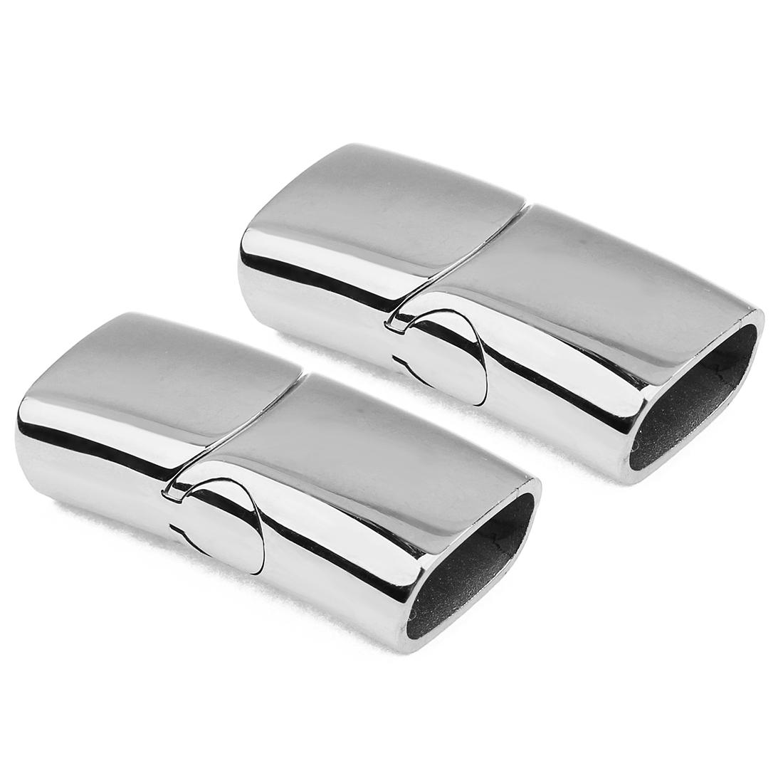 1 PC Smooth Wide Gold Stainless Steel Magnetic Clasps for Jewelry Making Clasps End Caps Magnet Lace Buckle DIY Leather Bracelet fit 8x4mm
1 PC Smooth Wide Gold Stainless Steel Magnetic Clasps for Jewelry Making Clasps End Caps Magnet Lace Buckle DIY Leather Bracelet fit 8x4mm