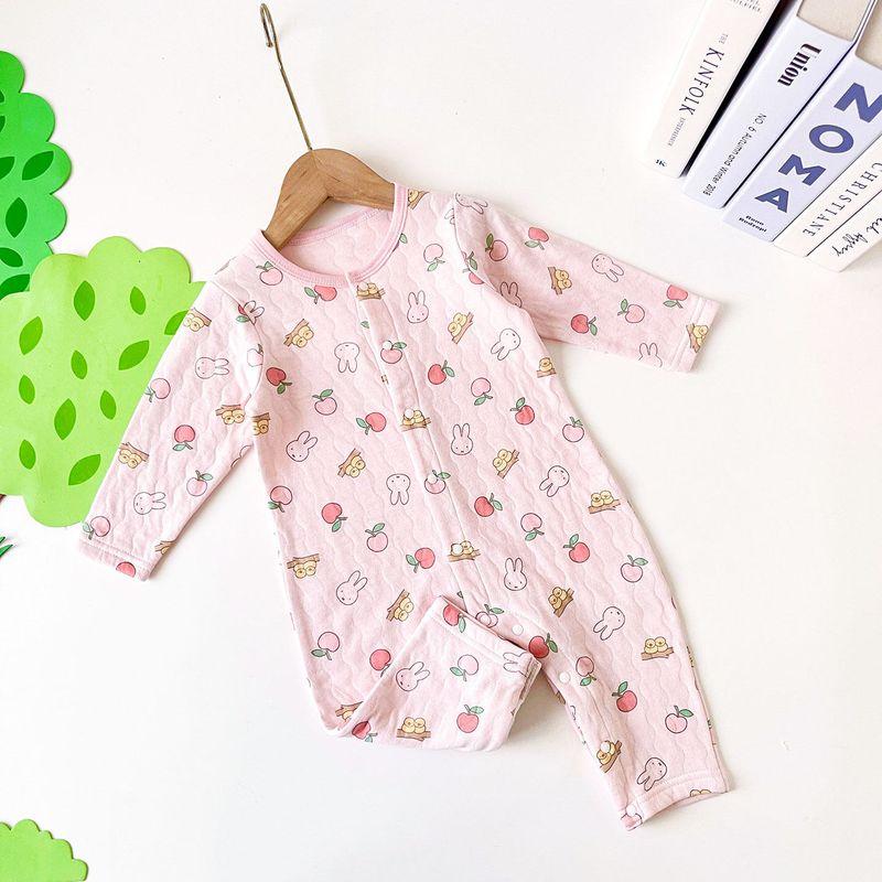 Super Soft Japanese-Style Baby Warm Air Layer One-Piece Romper for 1-Month-Old Baby, Mi Fei Pure Cotton Jumpsuit 80-90 Mi Feifei-2 90
Super Soft Japanese-Style Baby Warm Air Layer One-Piece Romper for 1-Month-Old Baby, Mi Fei Pure Cotton Jumpsuit 80-90 Mi Feifei-2 90