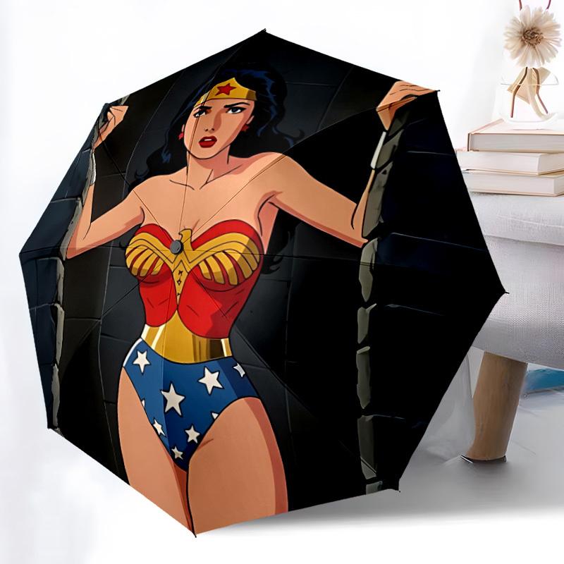 1pc Wonder Woman Automatic Opening/Closing Folding Umbrella with 8 Ribs, Portable Sunshade Umbrella Birthday and Holidays gifts yy250105082
1pc Wonder Woman Automatic Opening/Closing Folding Umbrella with 8 Ribs, Portable Sunshade Umbrella Birthday and Holidays gifts yy250105082