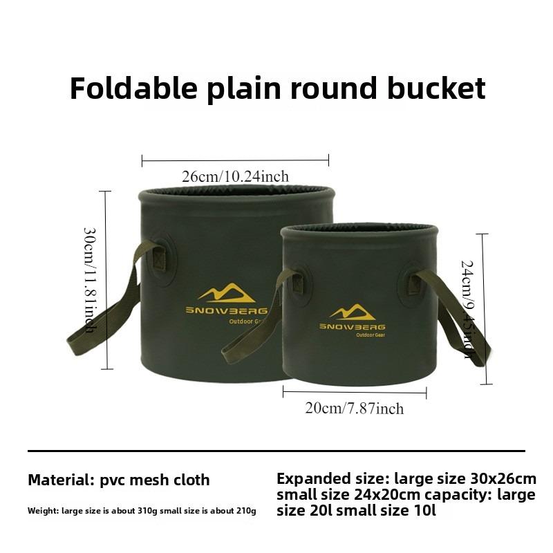 2pcs/set Portable Collapsible Water Bucket for Camping Fishing Picnic - PVC Outdoor Storage Container with Handle Lightweight зелёный
2pcs/set Portable Collapsible Water Bucket for Camping Fishing Picnic - PVC Outdoor Storage Container with Handle Lightweight зелёный