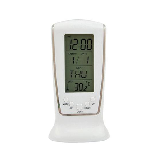 Digital Clock LCD Display Five Buttons ABS LED Digital Alarm Clocks Calendar Desktop Accessory
Digital Clock LCD Display Five Buttons ABS LED Digital Alarm Clocks Calendar Desktop Accessory