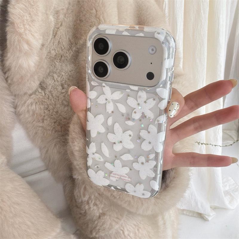 Korean Style White Flower Bow Pendant iPhone Case for Women - Compatible with iPhone 14, 15, 16 Pro Max, 17 iPhone 15
Korean Style White Flower Bow Pendant iPhone Case for Women - Compatible with iPhone 14, 15, 16 Pro Max, 17 iPhone 15
