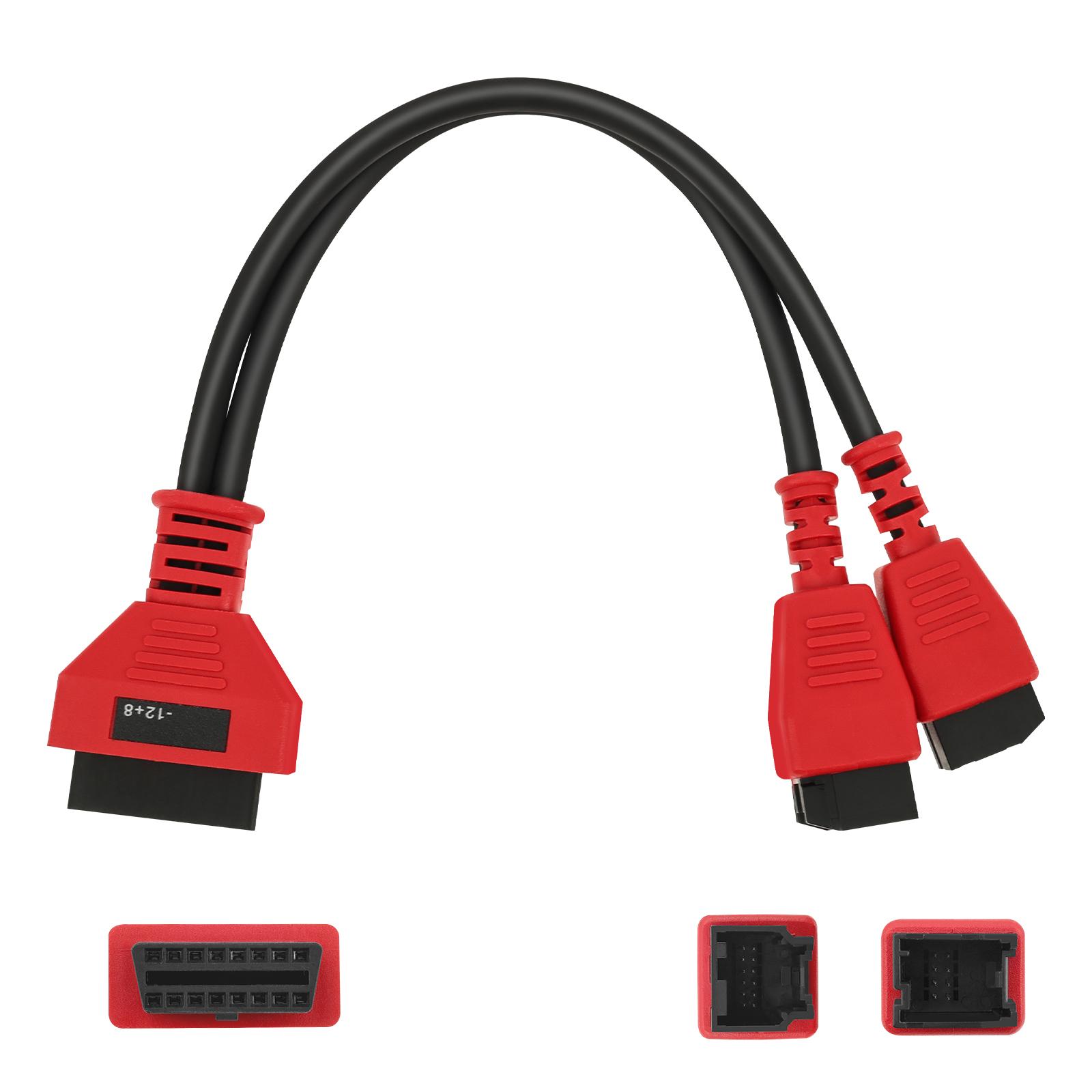 For Chrysler FCA 12+8 Adapter Connector Dagnostic Cable For Jeep For Dodge For Fiat Work on MaxiSys/Autel Maxisys /Launch X431V красный
For Chrysler FCA 12+8 Adapter Connector Dagnostic Cable For Jeep For Dodge For Fiat Work on MaxiSys/Autel Maxisys /Launch X431V красный
