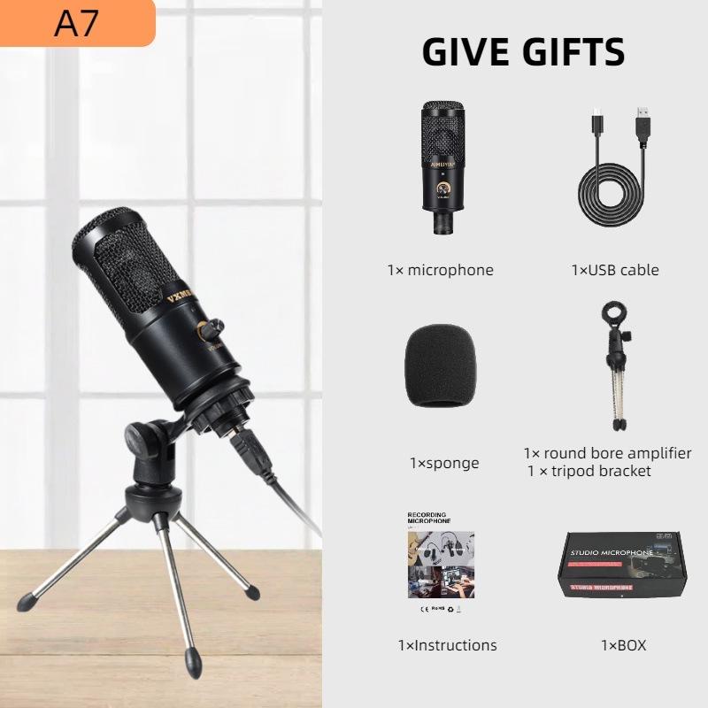 USB Capacitive Microphone for PC, PS4, Gaming, Podcasting & Vlogging 1000+ sets чорний
USB Capacitive Microphone for PC, PS4, Gaming, Podcasting & Vlogging 1000+ sets чорний