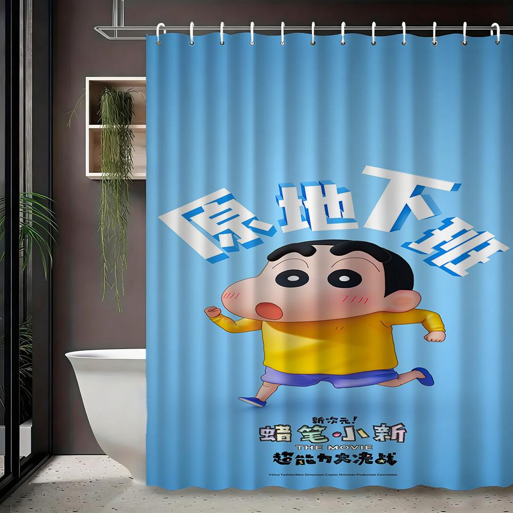 Crayon Shin-Chan & Friends & Shiro Night Forest Firefly Adventure Scene 2D Print Waterproof Shower Curtain, Mysterious Purple & W60H190(CM)-1 Pcs
Crayon Shin-Chan & Friends & Shiro Night Forest Firefly Adventure Scene 2D Print Waterproof Shower Curtain, Mysterious Purple & W60H190(CM)-1 Pcs