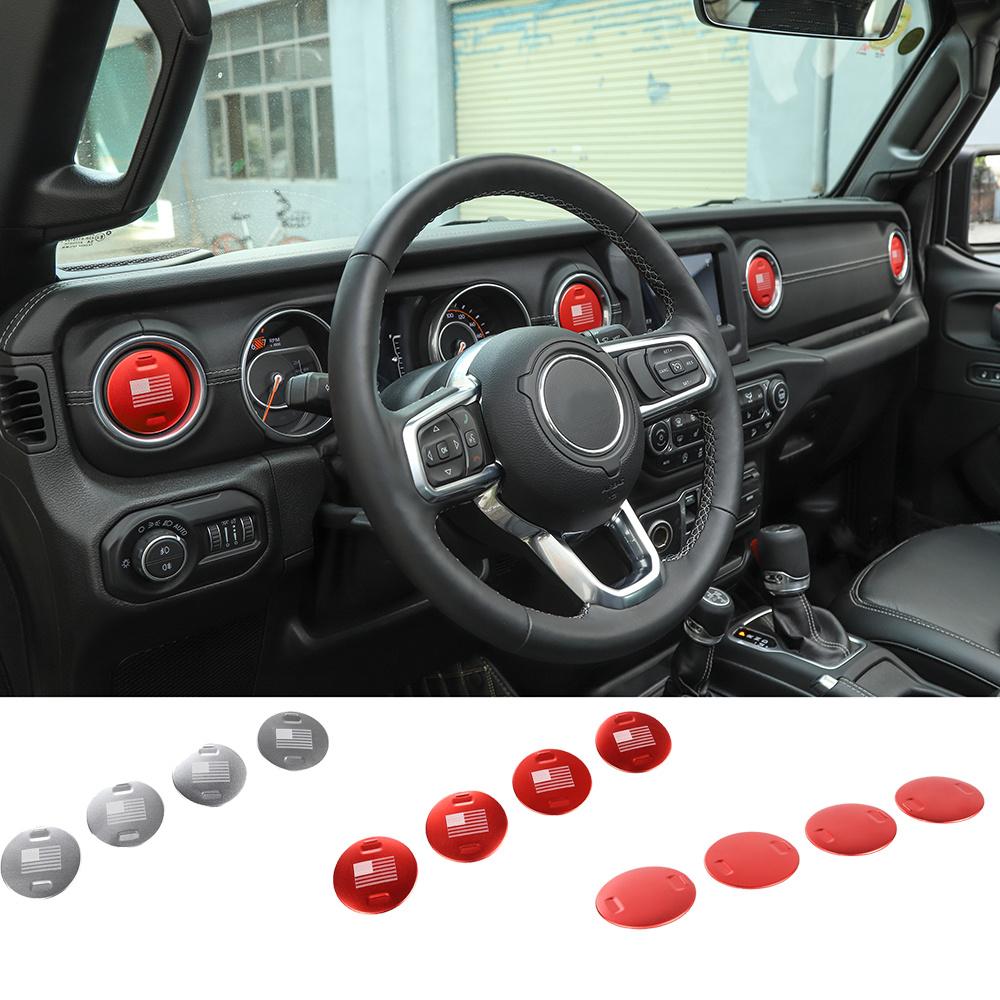 Car Dashboard Air Conditioning Vent Decorative Sheet Cover Stickers For Jeep Wrangler JL JT Gladiator 2018+ Interior
Car Dashboard Air Conditioning Vent Decorative Sheet Cover Stickers For Jeep Wrangler JL JT Gladiator 2018+ Interior