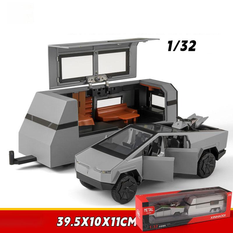 1:32 Tesla пикап прицеп модель автомобиля из сплава игрушка из сплава металла внедорожный грузовик модель звук и свет детский подарок серебряный
1:32 Tesla пикап прицеп модель автомобиля из сплава игрушка из сплава металла внедорожный грузовик модель звук и свет детский подарок серебряный