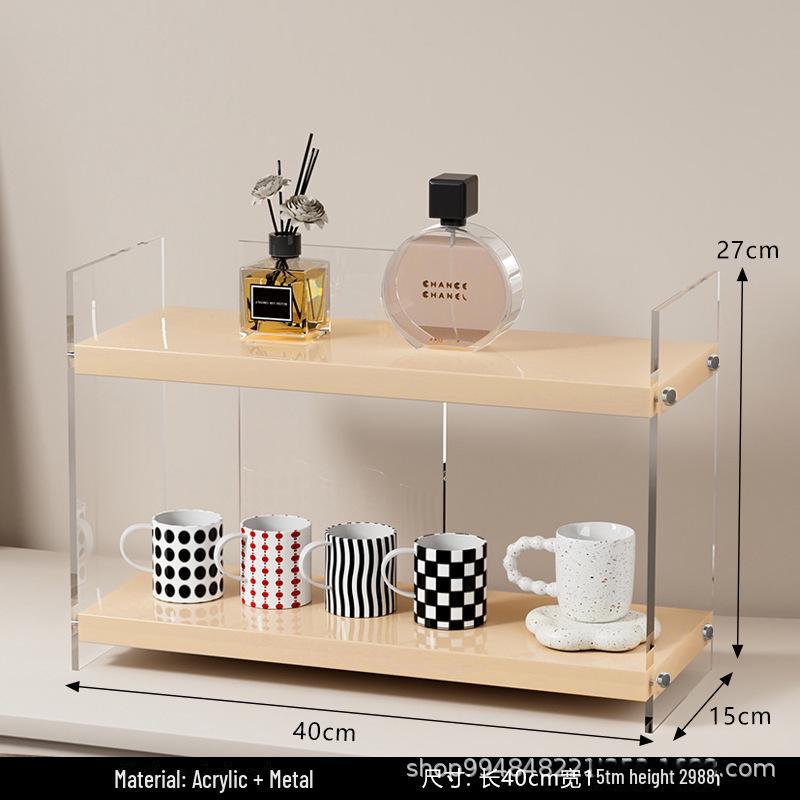 Акриловый органайзер для косметики класса люкс для раковины в ванной или рабочего стола
Акриловый органайзер для косметики класса люкс для раковины в ванной или рабочего стола