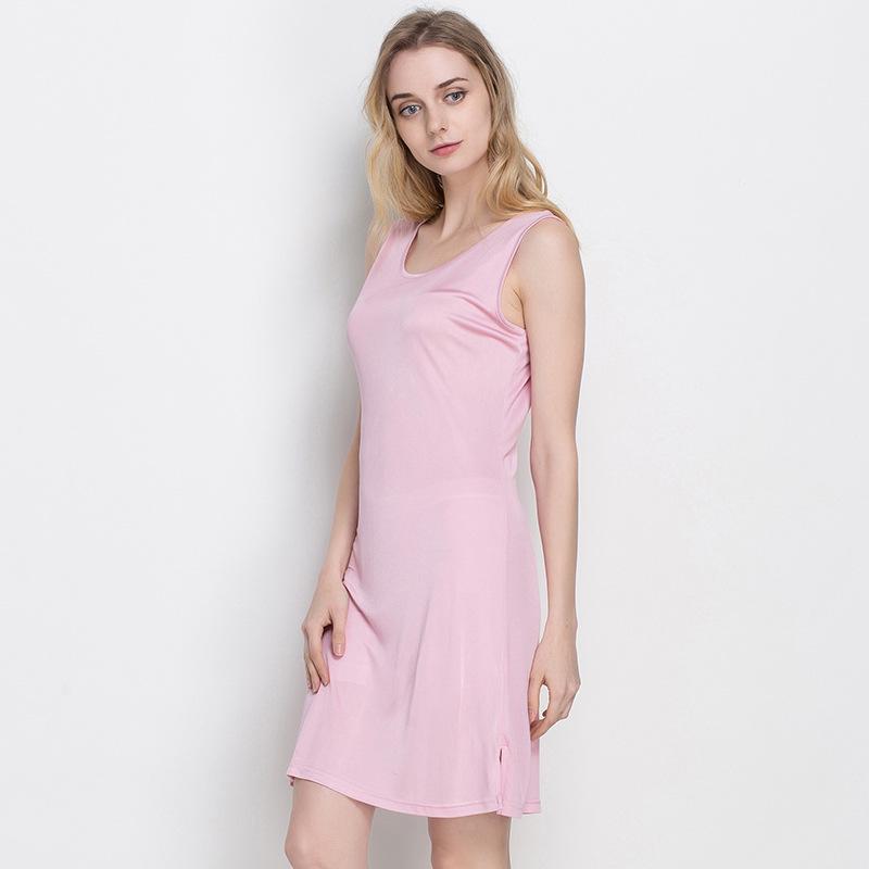 Huaye Women s Summer Silk Knit Sleeveless Mid-Length Nightgown Dress XL
Huaye Women s Summer Silk Knit Sleeveless Mid-Length Nightgown Dress XL