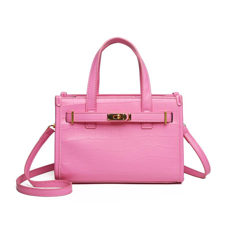 2025 new bag popular women s bag fashion stone pattern crossbody handheld Kelly bag рожевий
2025 new bag popular women s bag fashion stone pattern crossbody handheld Kelly bag рожевий