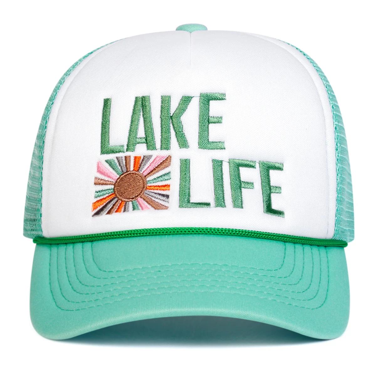 Unisex Lake Life Letter Embroidery Baseball Net Caps Spring And Summer Outdoor Adjustable Casual Hats Sunscreen Hat Sports Cap
Unisex Lake Life Letter Embroidery Baseball Net Caps Spring And Summer Outdoor Adjustable Casual Hats Sunscreen Hat Sports Cap