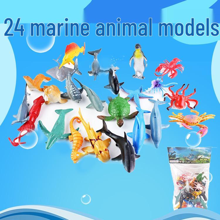 Cross-border Marine Animal Model Set: 24 Simulated Educational Toy Creatures – Shark, Octopus & More
Cross-border Marine Animal Model Set: 24 Simulated Educational Toy Creatures – Shark, Octopus & More