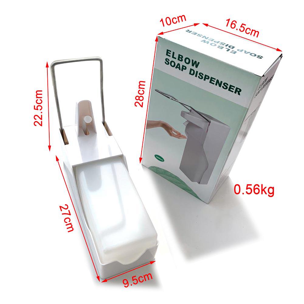 Wall-Mounted Soap Dispenser, 1000ml Manual Soap Dispenser Elbow Pressure Shower Gel Liquid 1000ml
Wall-Mounted Soap Dispenser, 1000ml Manual Soap Dispenser Elbow Pressure Shower Gel Liquid 1000ml