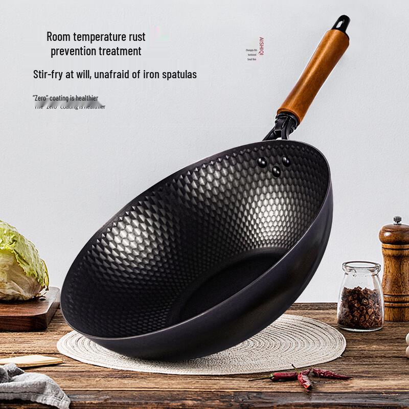 Zhishi Traditional Hand-Forged Iron Wok
Zhishi Traditional Hand-Forged Iron Wok