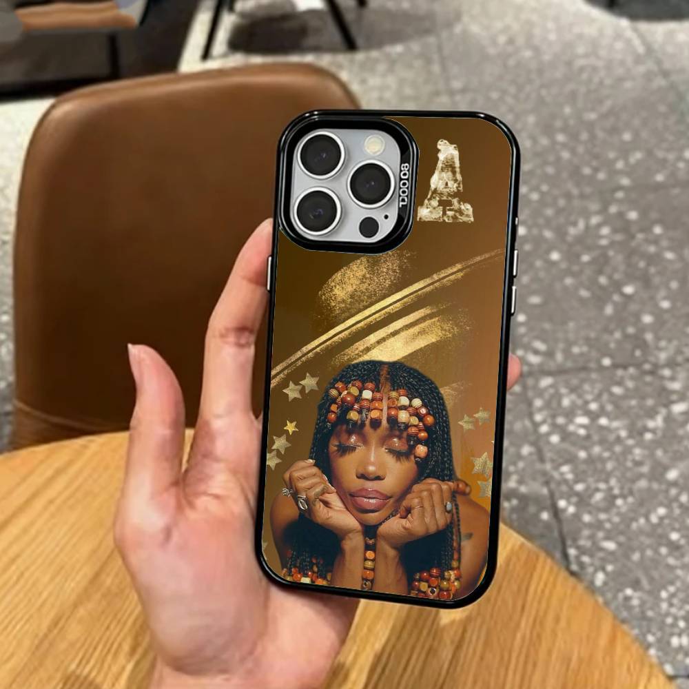 Cool S-SZA Ins-Style Singer Phone Case For iPhone17,16,15,14,13,12,11 Plus,Pro Max Colored Silver Plated Inside Cover iPhone13PROMAX
Cool S-SZA Ins-Style Singer Phone Case For iPhone17,16,15,14,13,12,11 Plus,Pro Max Colored Silver Plated Inside Cover iPhone13PROMAX